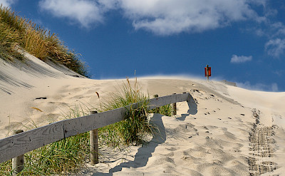 Past the dunes in Scheveningen, the Netherlands. Flickr:SanShoot