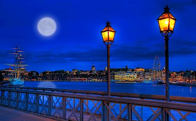 Nighttime in Stockholm. Flickr:Tobias Lindman