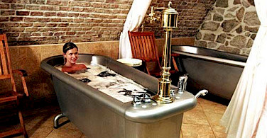 The famous beer spa!!