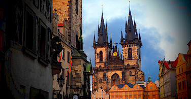 Church of Our Lady before Týn in Old Town Square in Prague, Czech Republic. Photo via Flickr:Stefan Jurca