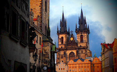 Church of Our Lady before Týn in Old Town Square in Prague, Czech Republic. Flickr:Stefan Jurca