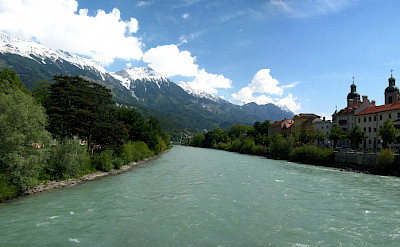 Biking along the Inn River in Austria. Flickr:Abhijeet Rane