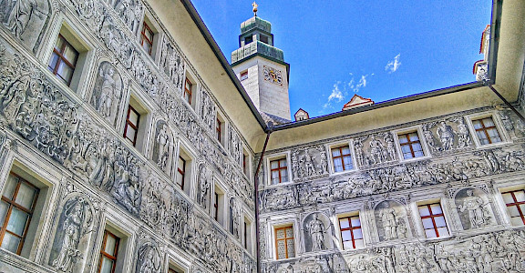 Great facades in Innsbruck, Austria. Flickr:r chelseth