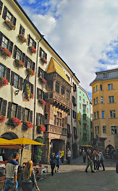 Sightseeing in Innsbruck, Austria. Flickr:r chelseth