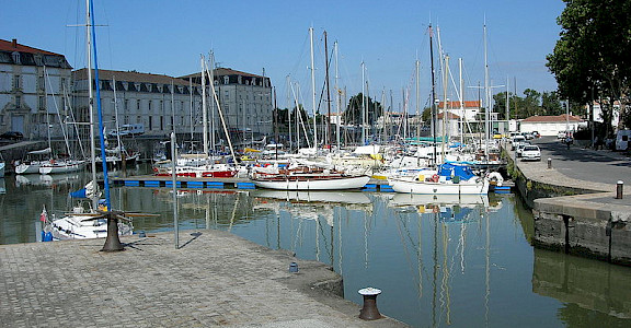 Port of Rochefort - photo via Wikimedia Commons: Remi Jouan