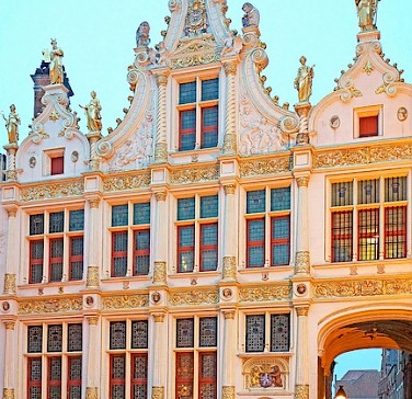 Great architecture in Bruges, West Flanders, Belgium. Photo via Flickr:Dennis Jarvis