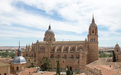 Cathedral in Salamanca, Portugal. Unsplash:Mayte Garcia Llorente