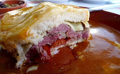 Francesinha sandwich, a Portuguese original. Flickr:Ewan Munro