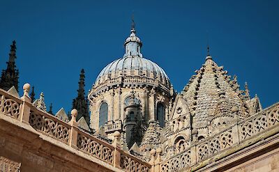 Ornate architecture in Salamanca, Portugal. Unsplash:G Marujo