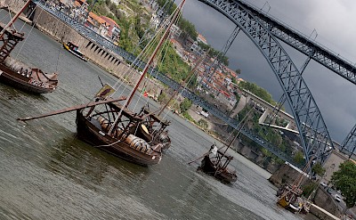 Douro River in Porto, Portugal. CC:zoutedrop