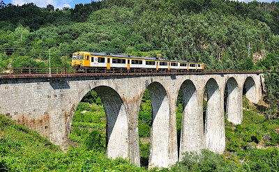 Train through the Douro Valley in Portugal. Flickr:Pablo Nieto Adab
