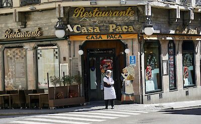 Restaurant in Salamanca, Portugal. Unsplash:Beth MacDonald