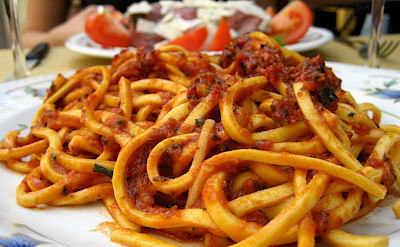 Delicious handmade pastas in Italy! Flickr:Jeremy Keith