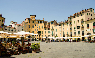 Main square in Lucca, Tuscany, Italy. ©Photo via TO