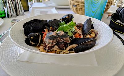 Great seafood to be had along the Amalfi Coast. Flickr:Nick Amoscato