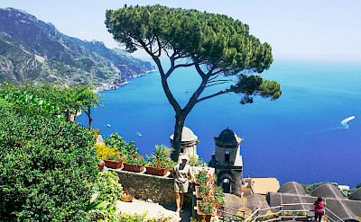 Ravello on the Amalfi Coast in Italy.