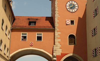 Entrance gate into Regensburg in Bavaria, Germany. Photo via Flickr:Matthew Black
