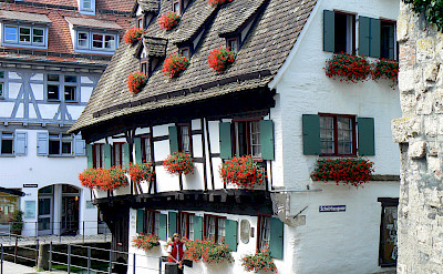 Krummes Haus, the oldest building in Ulm, Germany. Photo via Flickr:dierk schaefer