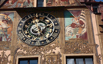 Town Hall clock in Ulm, Germany. Photo via Flickr:Rictor Norton & David Allen