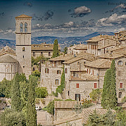 Umbria - Gastronomy Bike Tour - View of Assisi in Umbria, Italy. Flickr:Elisa Dc