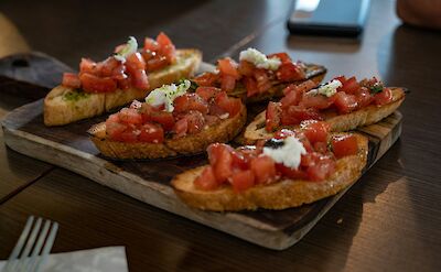 Fresh bruschetta, Italy. Unsplash@Mike van den Bos