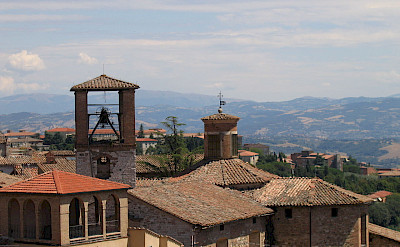 Rooftops of Perugia in Umbria, Italy. CC:Dominique Grassigli 