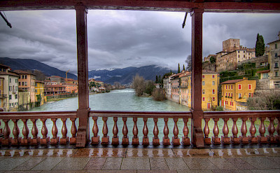 Ponte degli Alpini in Bassano del Grappa, Veneto, Italy. Photo via Flickr:Salva Barbera