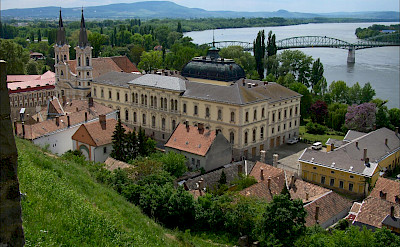 Former Archbishop Palace in Esztergom, Hungary - on the border with Slovakia along the Danube River. Photo via Flickr:Greg Oriosz