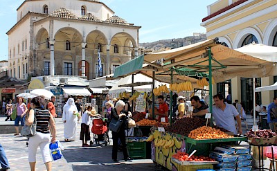 Market in Athens, Greece. Flickr:monika.monika