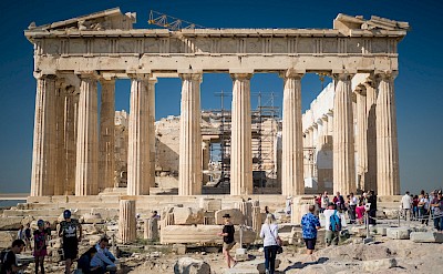 Acropolis in Athens, Greece. Flickr:Luca Sartoni