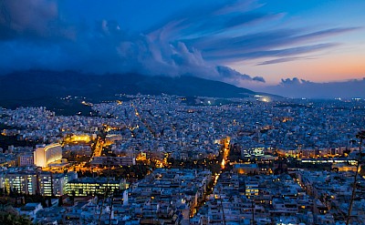 Evening in Athens, Greece. Flickr:Jose Nicdao
