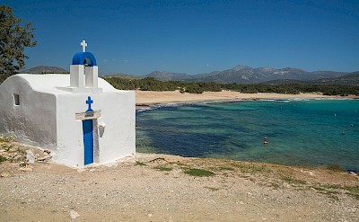Simple Greek Orthodox Church in the Cyclades of Greece. Flickr:Stéphane JEGADEN