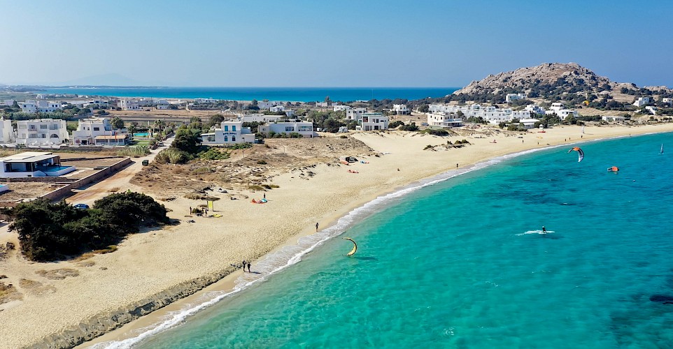 Mikri Vigla Beach, Naxos Island, Cyclades, Greece. Flickr:Marco Verch