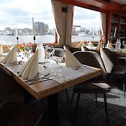 Dining area | Fluvius | Bike & Boat Tour