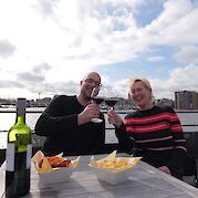 Wine with a view! | Fluvius | Bike & Boat Tour