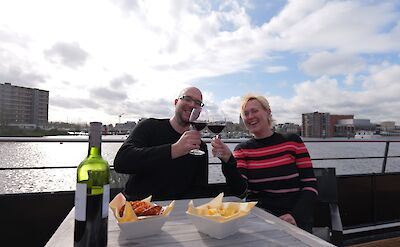 Wine with a view! | Fluvius | Bike & Boat Tour