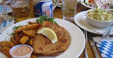 Schnitzel! Photo via Flickr:virtualern