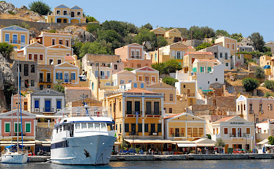 Port of Symi Island in Greece. Flickr:J B