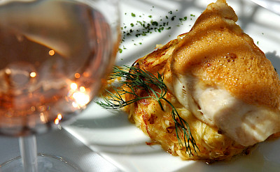 Fancy French food in Les-Baux-de-Provence, France. Flickr:vinhosdeprovence