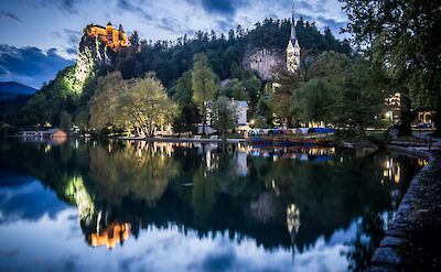 Bled Castle on Lake Bled in Slovenia. Flickr:Giudo Soraru