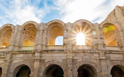 The Amphitheater of Arles, France.