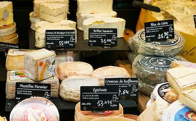 Selection of French cheeses. France bike tour. Unsplash@Eric Prouzet