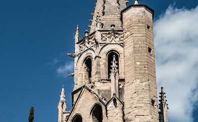 Tower in Avignon, France bike tour. Unsplash@Jossuha Theophile