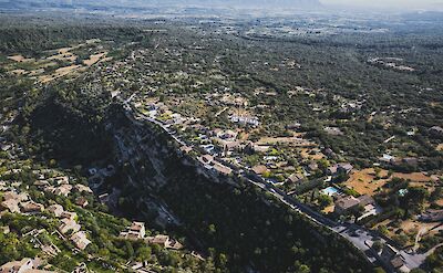 Bonnieux from above, France bike tour. Unsplash@Xavier Photography