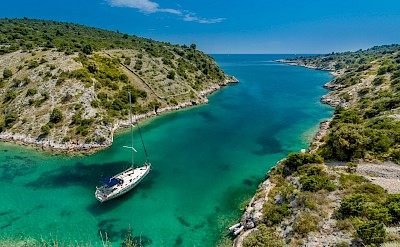 Sailing the Dalmatian Coast near Trogir. Unsplash:Sergii Gulenok
