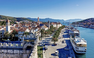 Trogir along the Adriatic Coast, Croatia.