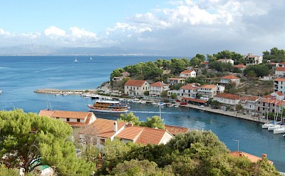 Biking and Sailing Trogir, Dalmatian Coast, Croatia.