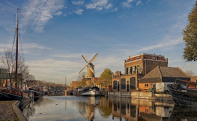Gouda Harbor, South Holland, the Netherlands. ©Hollandfotograaf