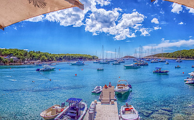 Off Hvar Island on the Dalmatian Coast in Croatia. Flickr:Arnie Papp