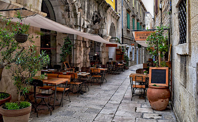 Diocletian's Wine Bar in Split, Croatia. Flickr:Jocelyn Erskine-Kellie